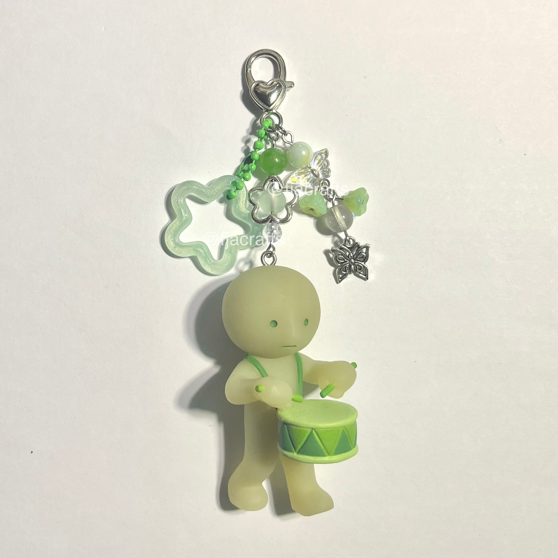 Smiski Glow-In-The-Dark Keychain