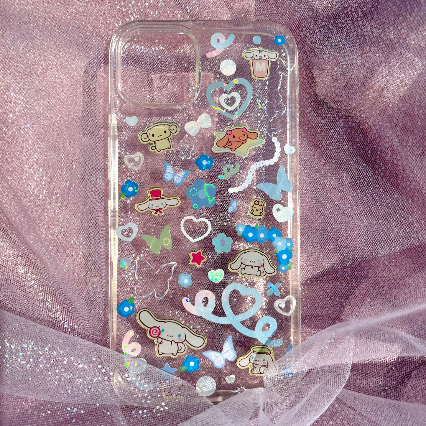 Kawaii Friends Character Deco Phone Case FJA Crafts