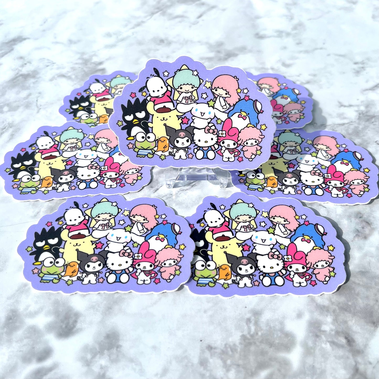 Kawaii Friends Character Stickers FJA Crafts